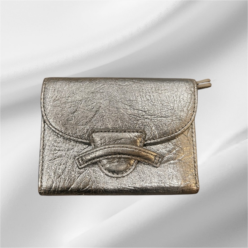 Coccinelle silver wallet